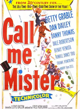 Зовите меня "мистер" / Call Me Mister